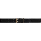 DEPECHE Ruskindsbælte Belt 190 Black/Gold
