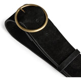 DEPECHE Ruskindsbælte Belts 154 Black/Brass