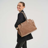 DEPECHE Ruskindsshopper Shopper 224 Taupe