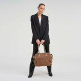 DEPECHE Ruskindsshopper Shopper 224 Taupe