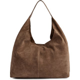 DEPECHE Ruskindsshopper Shoulderbag / Handbag 342 Dark Mud
