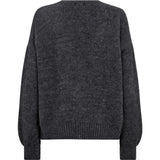 Depeche Clothing Sarah alpaca strik cardigan Knitwear 254 Grey Melange