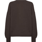 Depeche Clothing Sarah alpaca strik cardigan Knitwear 015 Brown