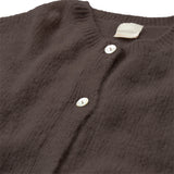 Depeche Clothing Sarah alpaca strik cardigan Knitwear 015 Brown