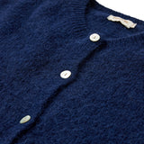 Depeche Clothing Sarah alpaca strik cardigan Knitwear 237 Marine