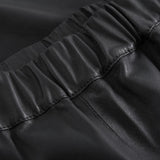 Depeche leather wear Skind nederdel i blødt skind Skirts 099 Black