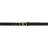 DEPECHE Skindbælte med spænde Belts 190 Black / Gold