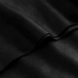 Depeche leather wear Skindbukser med stræk og flare effekt Pants 099 Black (Nero)