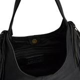 DEPECHE Skuldertaske med frynser Shoulderbag / Handbag 099 Black (Nero)