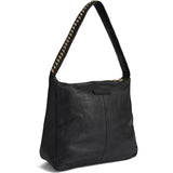 DEPECHE Skuldertaske med guldkæde på remmen Shoulderbag / Handbag 099 Black (Nero)