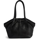 DEPECHE Skuldertaske med studs Shoulderbag / Handbag 099 Black (Nero)