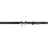 DEPECHE Sløjfe Bælte Belt 187 Black/Silver