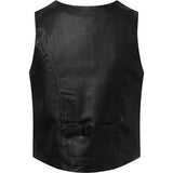 Depeche leather wear Smart Kate vest i lækker kvalitet Vest 099 Black (Nero)