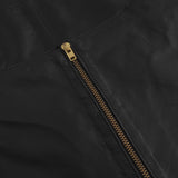 Depeche leather wear Smuk Sandra bluse Blouse 099 Black (Nero)