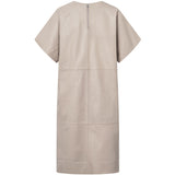 Depeche leather wear Smuk Sandra skindkjole Dresses 177 Cream