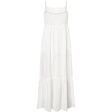 Depeche Clothing Tara hør stropkjole Dresses 001 White