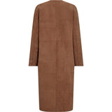 Depeche leather wear Smuk Zita 2 i 1 skindjakke Jackets 310 Mud Black combi