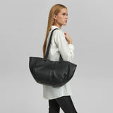 DEPECHE Smuk og tidsløs shopper Shopper 099 Black (Nero)