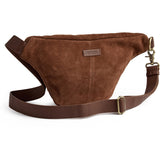 DEPECHE Smuk ruskindsbumbag Bumbag 014 Cognac