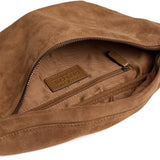 DEPECHE Smuk ruskindsbumbag Bumbag 196 Dark tan