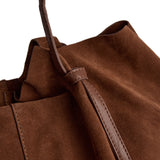 DEPECHE Smuk ruskindsshopper Shopper 014 Cognac