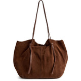 DEPECHE Smuk ruskindsshopper Shopper 014 Cognac