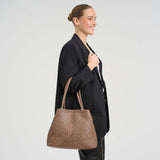 DEPECHE Smuk skuldertaske Shoulderbag / Handbag 250 Dark Taupe