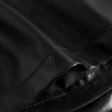 Depeche leather wear Smukke Free skind shorts med elastik Shorts 099 Black (Nero)