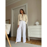 Depeche Clothing Tara hørbukser (RW) Pants 001 White