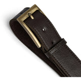 DEPECHE Smukt læderbælte Belts 033 Mocca
