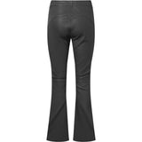 Depeche leather wear Strækbar flare skindbuks i blød kvalitet Pants 129 Dark grey