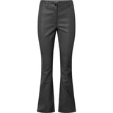 Depeche leather wear Strækbar flare skindbuks i blød kvalitet Pants 129 Dark grey
