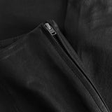 Depeche leather wear Stretch leggings i blød skindkvalitet Pants 099 Black (Nero)