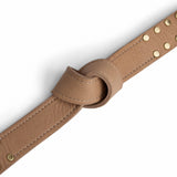 DEPECHE Studded waist belt Belts 156 Camel