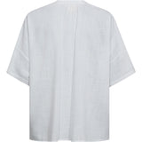 Depeche Clothing Tara bluse i hørkvalitet Blouse 001 White