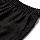 Depeche Clothing Tara hør shorts Shorts 099 Black (Nero)