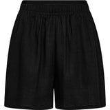 Depeche Clothing Tara hør shorts Shorts 099 Black (Nero)
