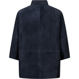 Depeche leather wear Tenna ruskindskjorte Shirt 031 Ocean