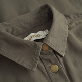 Depeche Clothing Brea bomulds skjorte Shirts 054 Khaki (Visione)