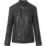 Depeche leather wear Tidløs Noelle skindjakke Jackets 099 Black (Nero)