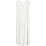 Depeche Clothing Tidløs Tara hør kjole Dresses 001 White