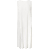 Depeche Clothing Tidløs Tara hør kjole Dresses 001 White