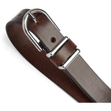 DEPECHE Tidløs bælte Belts 146 Brown/Silver