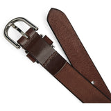 DEPECHE Tidløs bælte Belts 146 Brown/Silver