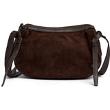 DEPECHE Tidløs ruskindscrossover Cross over 008 Chocolate