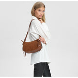 DEPECHE Tidløs ruskindscrossover Cross over 014 Cognac