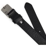 DEPECHE Tidløst bælte Belts 300 Black/Amr silver