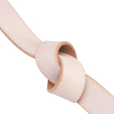 DEPECHE Tidsløs bælte i skindkvalitet Belts 188 Sand/Brass