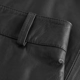 Depeche leather wear Trendy Dawn skindnederdel Skirts 099 Black (Nero)