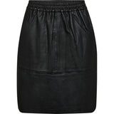 Depeche leather wear Trendy Maria skindnederdel Skirts 099 Black (Nero)
